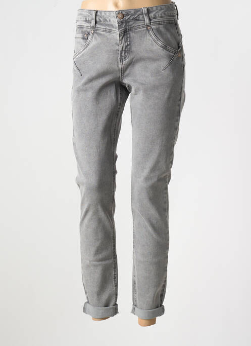 Jeans coupe slim gris CREAM pour femme