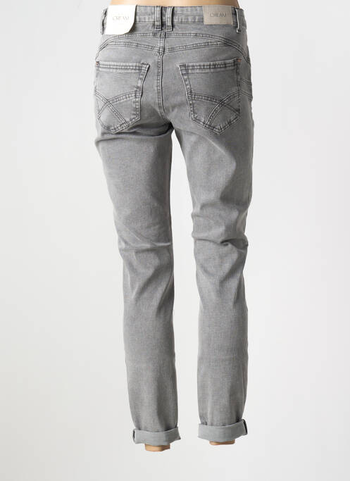 Jeans coupe slim gris CREAM pour femme