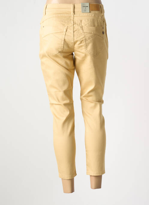 Pantalon 7/8 beige CREAM pour femme