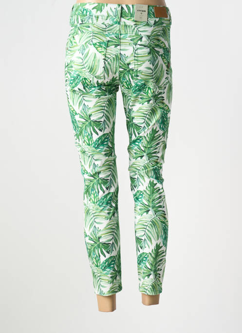 Pantalon chino vert CREAM pour femme