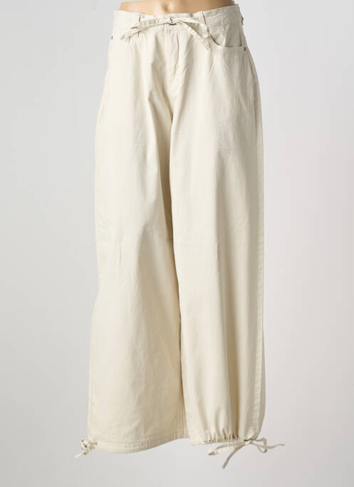 Pantalon droit beige CREAM pour femme