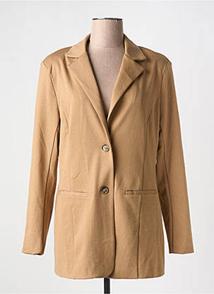 Blazer coupe cintrée beige CREAM femme