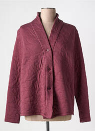 Veste casual coupe droite violet MES SOEURS ET MOI femme