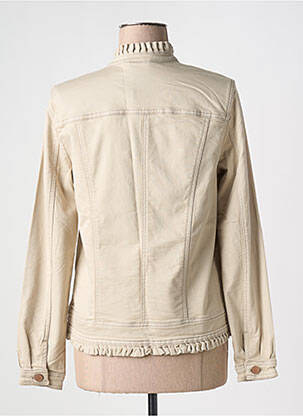 Veste casual col rond beige CREAM femme