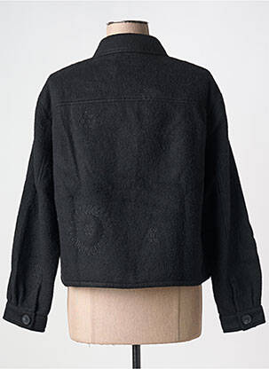 Veste casual coupe droite noir CREAM femme