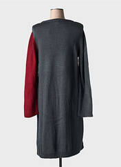 Robe pull gris ORIENTIQUE NATURALLY pour femme seconde vue