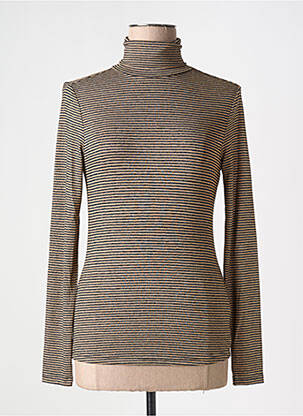 T-shirt marron CREAM pour femme