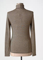 T-shirt marron CREAM pour femme seconde vue