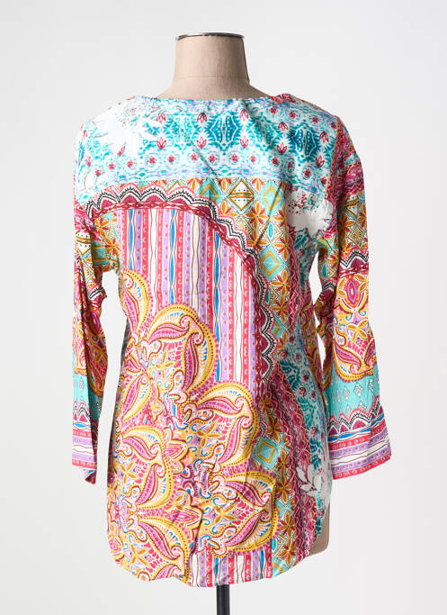 Blouse rose ORIENTIQUE NATURALLY pour femme