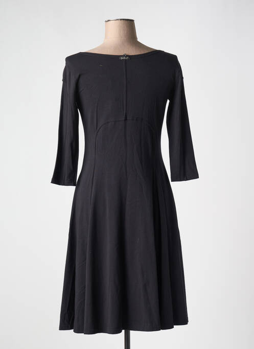 Robe mi-longue noir BORIS INDUSTRIES pour femme