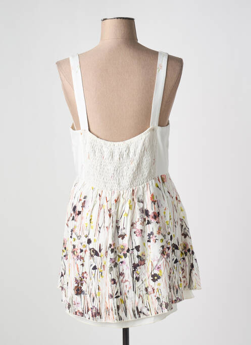 Tunique sans manche blanc MYRINE pour femme