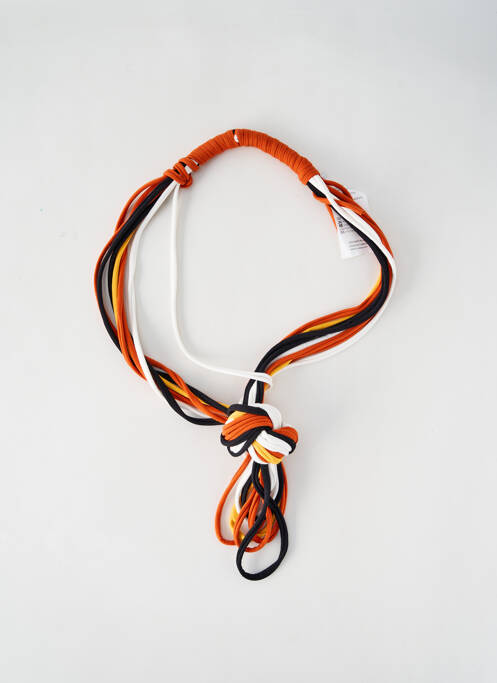 Sautoir orange LUUKAA femme