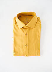 Chemise manches longues jaune OLYMP pour homme seconde vue