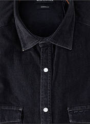 Chemise manches longues noir MISE AU GREEN pour homme seconde vue