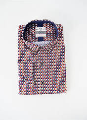 Chemise manches longues rouge DARIO BELTRAN pour homme seconde vue