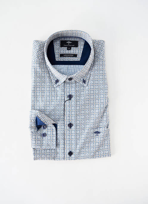 Chemise manches longues bleu FYNCH-HATTON homme