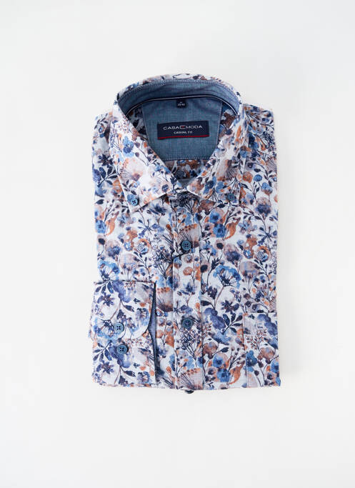 Chemise manches longues bleu CASAMODA pour homme