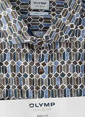 Chemise manches longues bleu OLYMP pour homme seconde vue