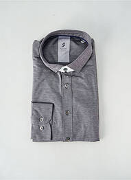 Chemise manches longues manches longues gris JUPITER homme