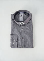 Chemise manches longues gris JUPITER pour homme seconde vue