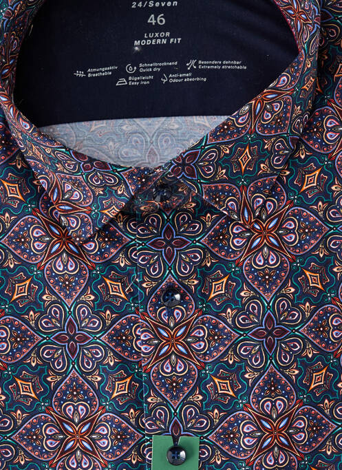 Chemise manches longues bleu OLYMP pour homme