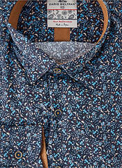 Chemise manches longues bleu DARIO BELTRAN pour homme seconde vue