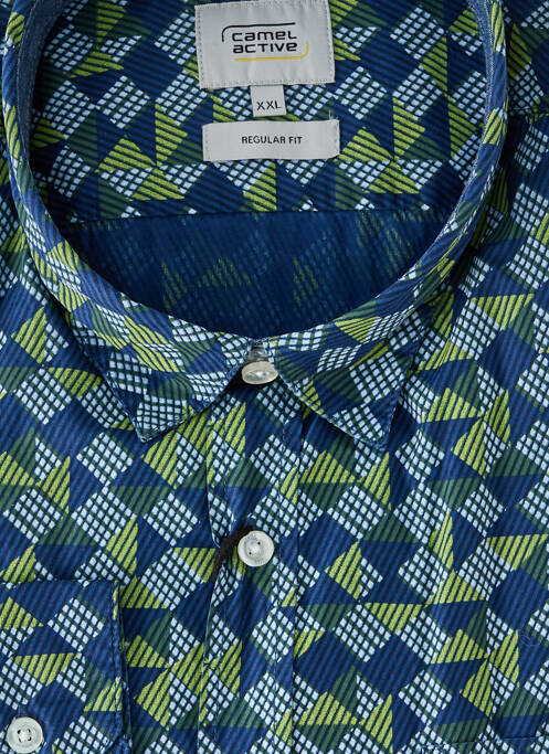 Chemise manches longues bleu CAMEL ACTIVE pour homme