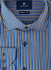 Chemise manches longues bleu PIERRE CARDIN pour homme seconde vue
