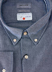 Chemise manches longues bleu PIERRE CARDIN pour homme seconde vue