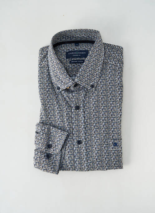 Chemise manches longues noir CASAMODA pour homme