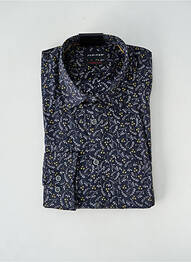 Chemise manches longues imprimé fantaisie noir JUPITER homme