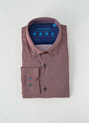 Chemise manches longues rouge PIERRE CARDIN pour homme seconde vue