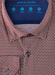 Chemise manches longues rouge PIERRE CARDIN pour homme seconde vue