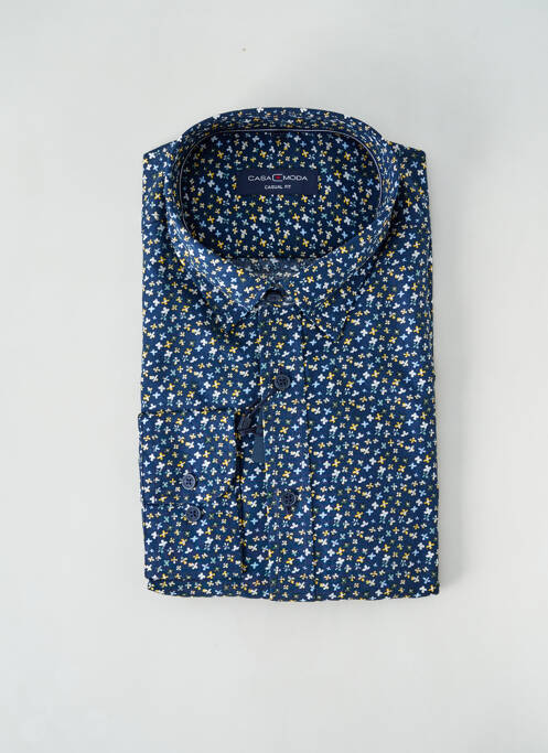 Chemise manches longues bleu CASAMODA pour homme