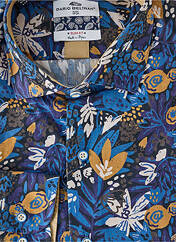 Chemise manches longues bleu DARIO BELTRAN pour homme seconde vue