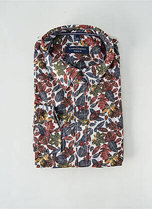 Chemise manches longues rouge CASAMODA pour homme