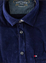 Chemise manches longues bleu JUPITER pour homme seconde vue