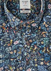 Chemise manches longues bleu OLYMP pour homme seconde vue