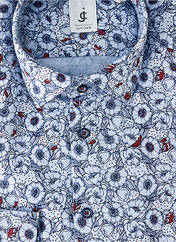 Chemise manches longues bleu JUPITER pour homme seconde vue