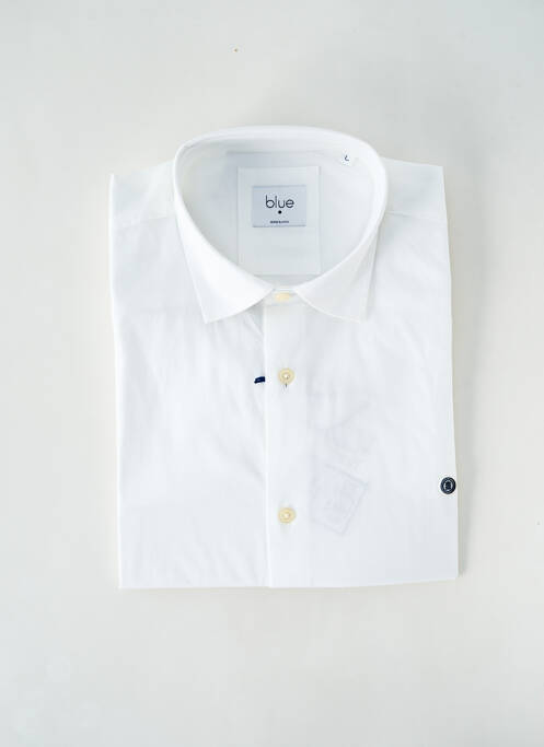 Chemise manches longues blanc SERGE BLANCO pour homme