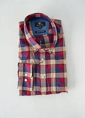 Chemise manches longues rouge FYNCH-HATTON pour homme seconde vue