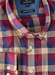 Chemise manches longues rouge FYNCH-HATTON pour homme seconde vue