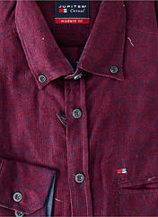 Chemise manches longues violet JUPITER pour homme seconde vue