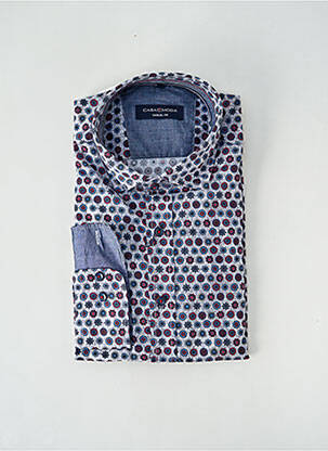 Chemise manches longues imprimé fantaisie gris CASAMODA homme