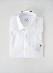 Chemise manches longues blanc SERGE BLANCO pour homme seconde vue