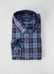 Chemise manches longues bleu FYNCH-HATTON pour homme seconde vue