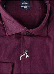 Chemise manches longues violet BLUSALINA pour homme seconde vue