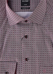 Chemise manches longues violet OLYMP pour homme seconde vue