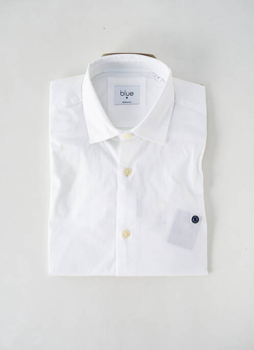Chemise manches longues coupe droite blanc SERGE BLANCO homme