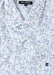 Chemise manches courtes blanc TED LAPIDUS pour homme seconde vue